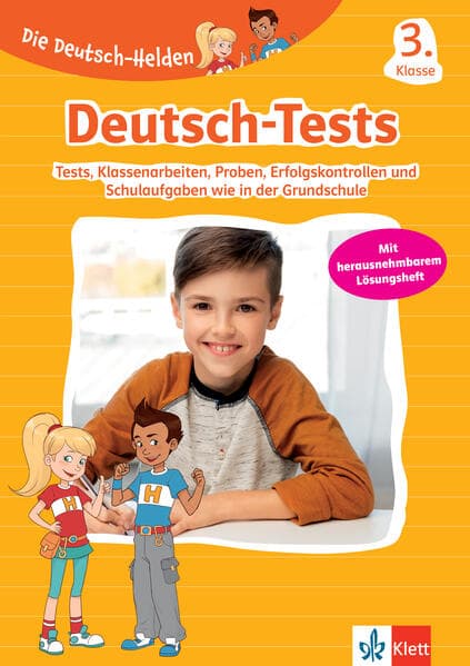 Die Deutsch-Helden: Deutsch-Tests 3. Klasse