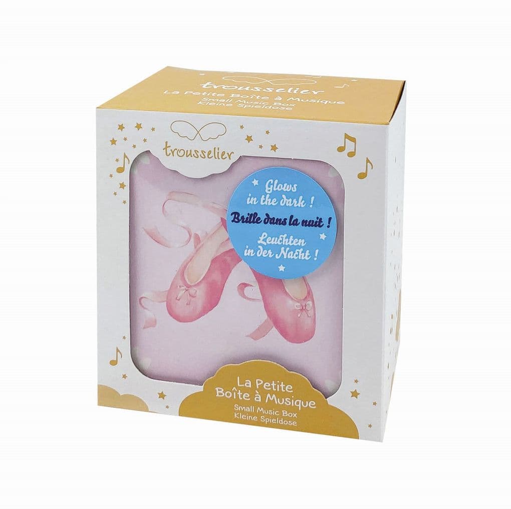Trousselier - Musikspieldose mit Schublade Ballerina, nachtleuchtend