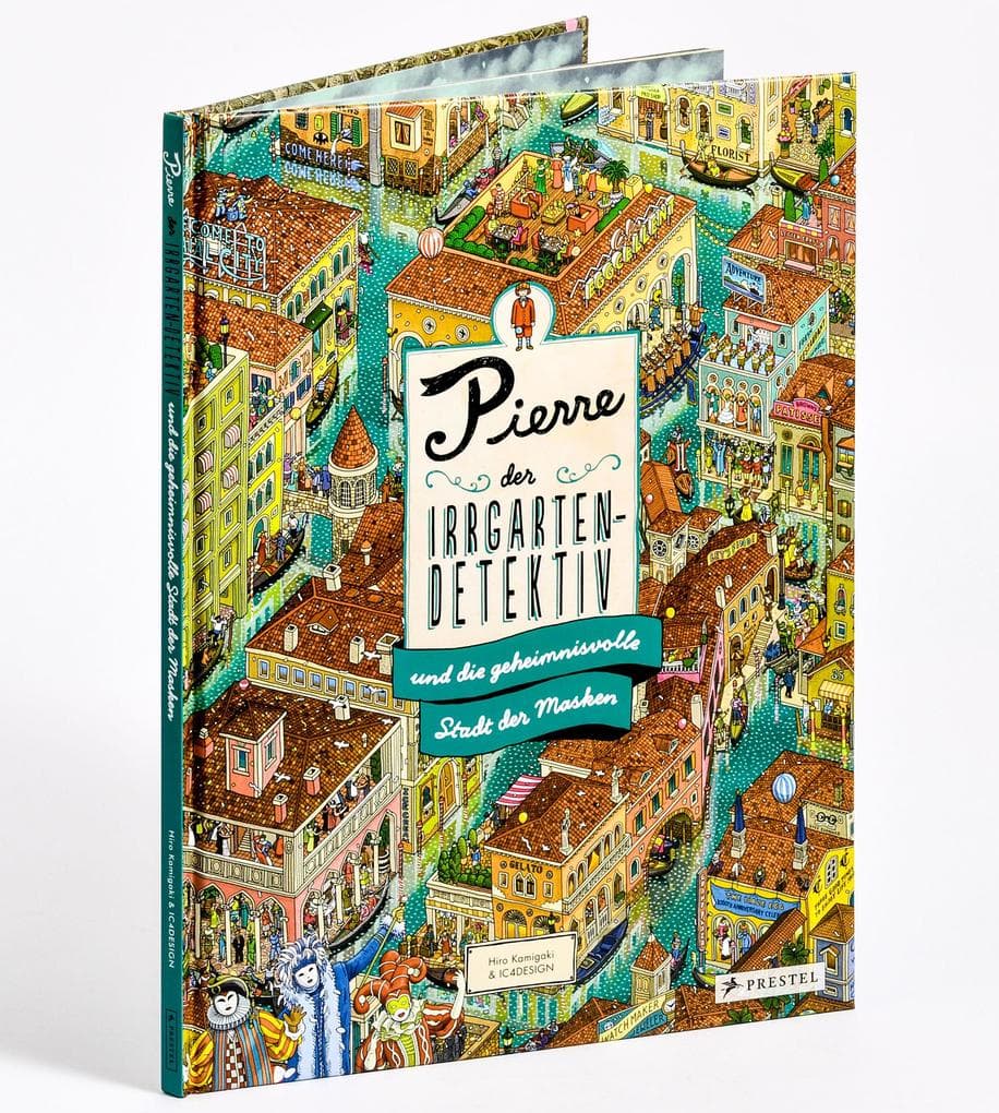 Pierre, der Irrgarten-Detektiv, und die geheimnisvolle Stadt der Masken