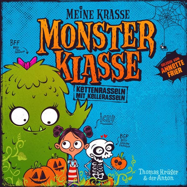 Meine krasse Monsterklasse - Kettenrasseln mit Kellerasseln, 1 Audio-CD
