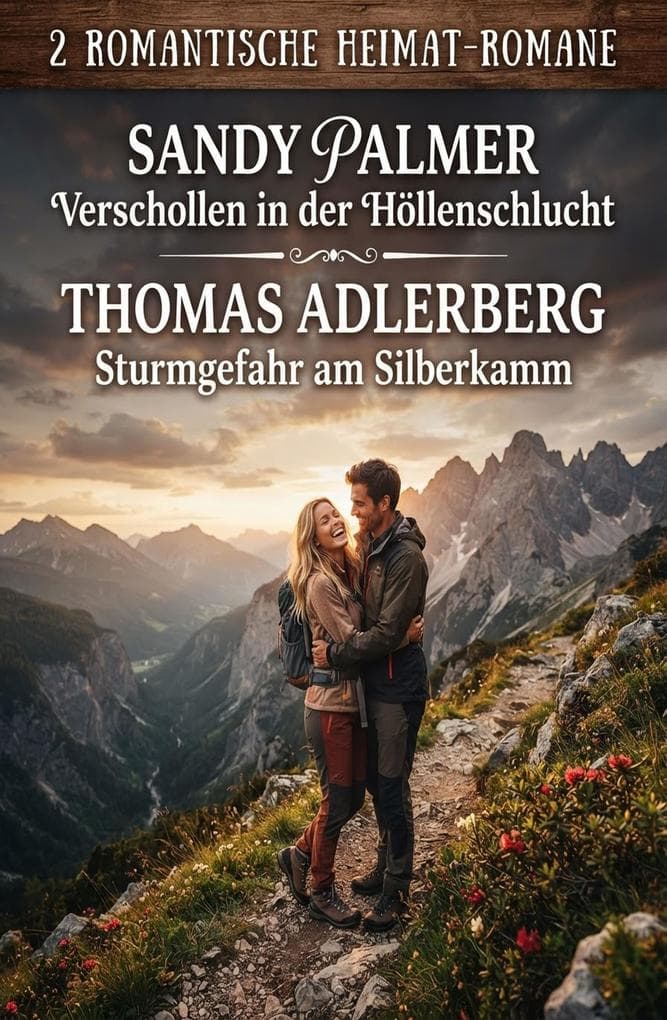 2 Romantische Heimat-Romane: Verschollen in der Höllenschlucht / Sturmgefahr am Silberkamm