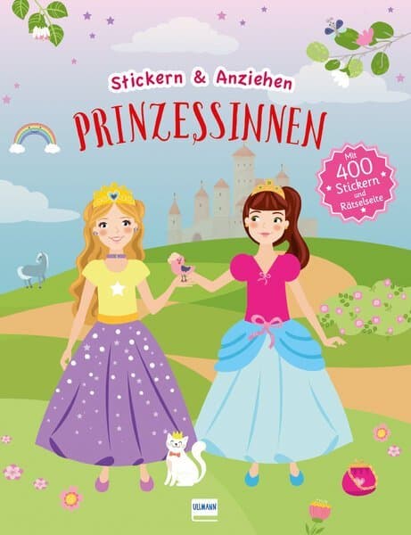 Stickern und Anziehen - Prinzessinnen