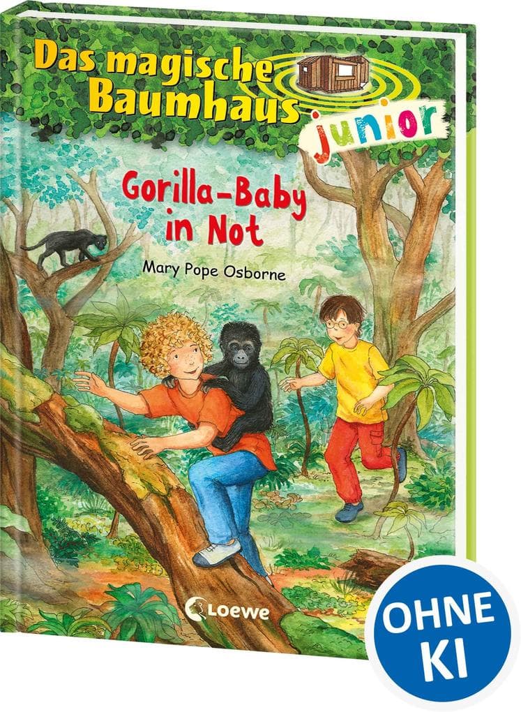 Das magische Baumhaus junior (Band 24) - Gorilla-Baby in Not