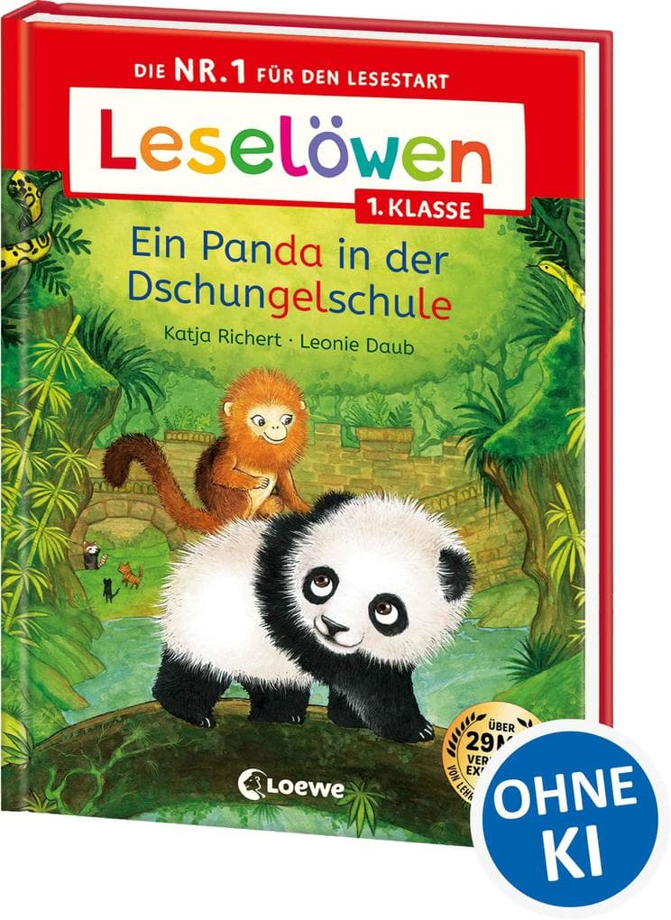 Leselöwen 1. Klasse - Ein Panda in der Dschungelschule