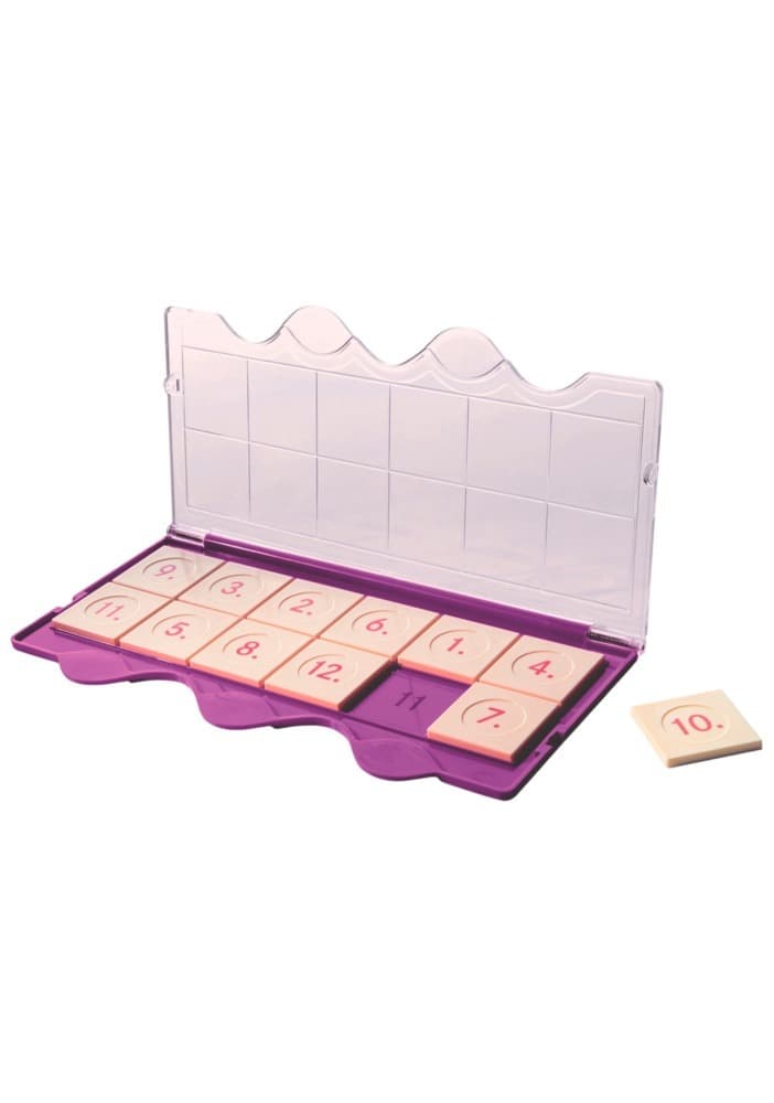 miniLÜK Kontrollgerät Klarsichtdeckel violett