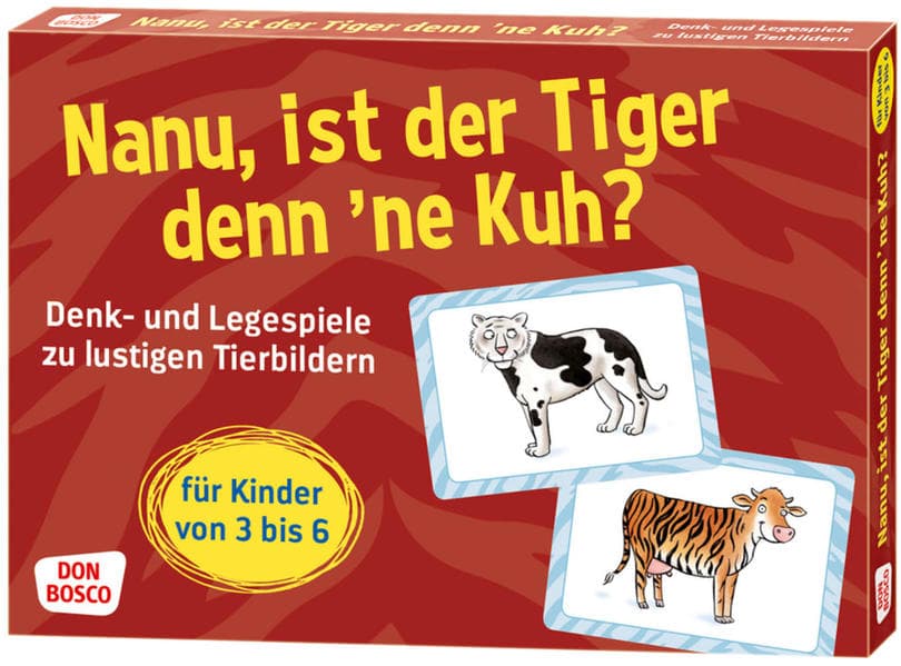 Nanu, ist der Tiger denn 'ne Kuh?