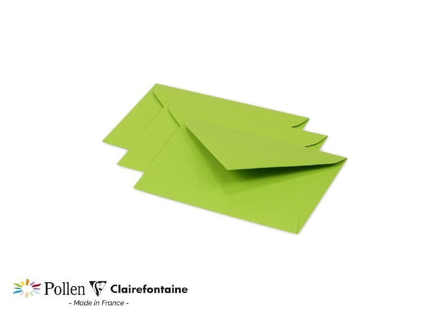 Umschlag Pollen Mini 75 x 100 mm 120g 20 Stück, Minze