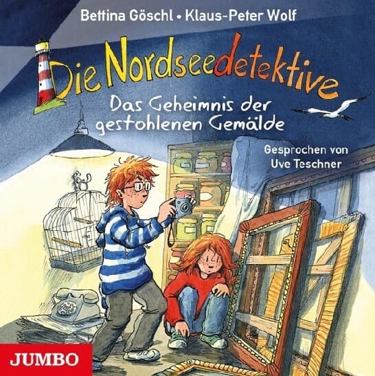 Die Nordseedetektive - Das Geheimnis der gestohlenen Gemälde,1 Audio-CD
