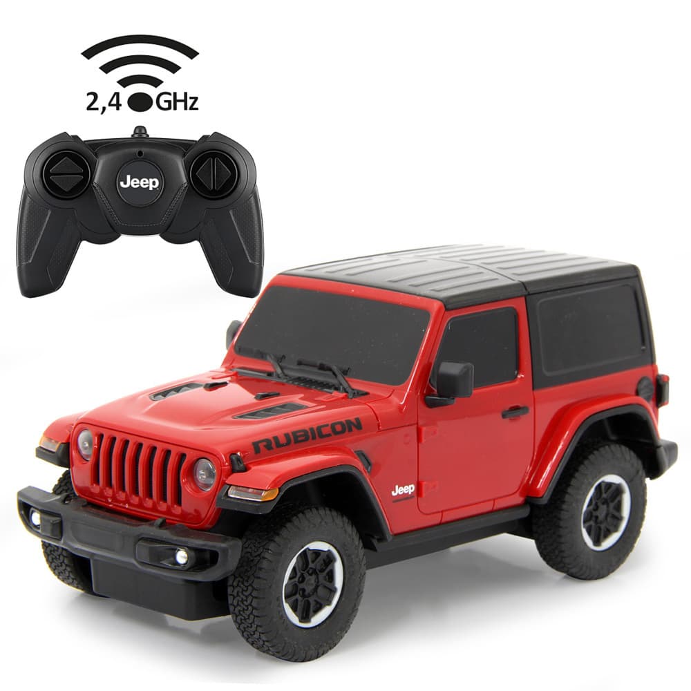 Jamara - Jeep Wrangler JL 1:24 rot 27MHz