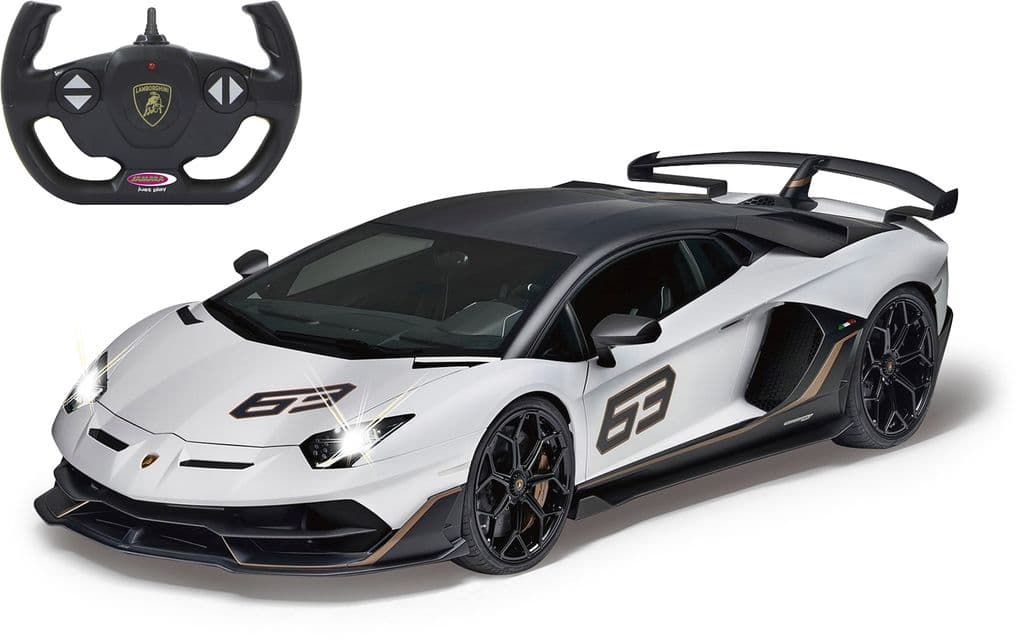 Jamara - Lamborghini Aventador SVJ Performance 1:14 weiß 2,4GHz A