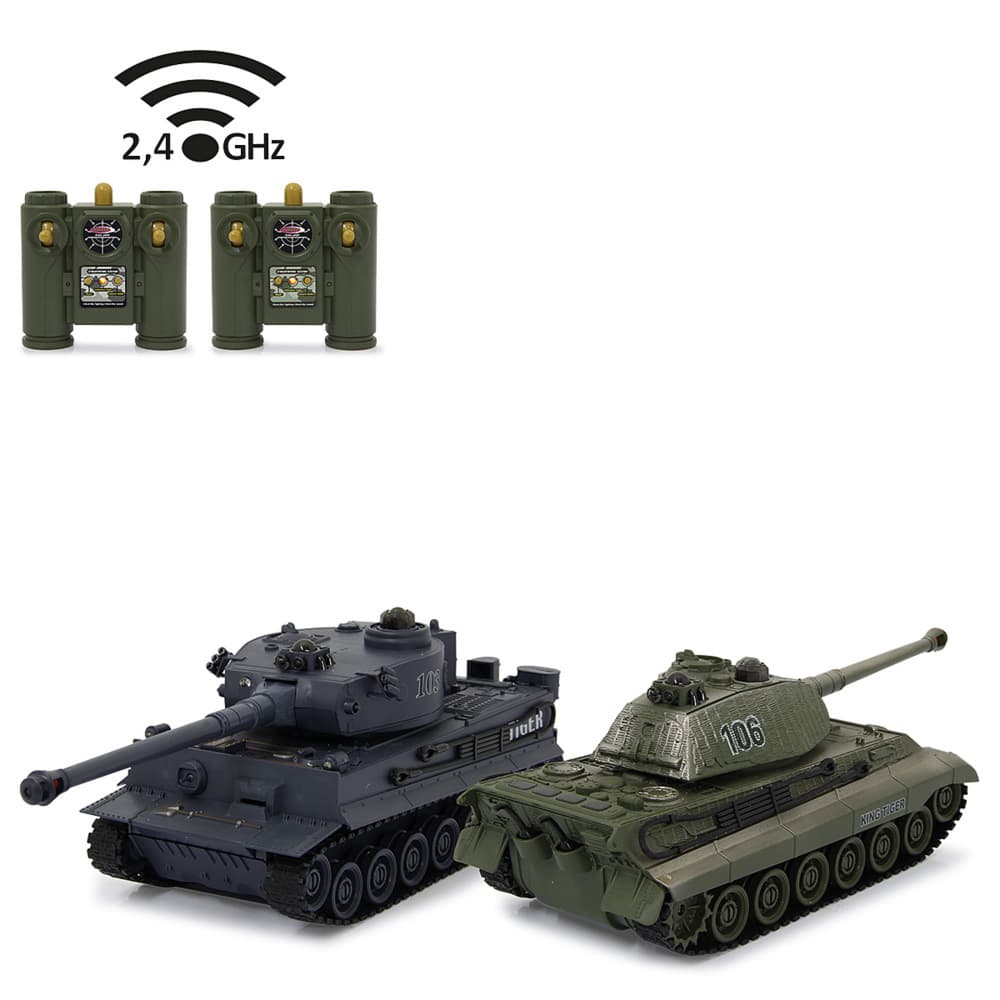 Jamara - Panzer Tiger Battle Set 1:28 2,4GHz