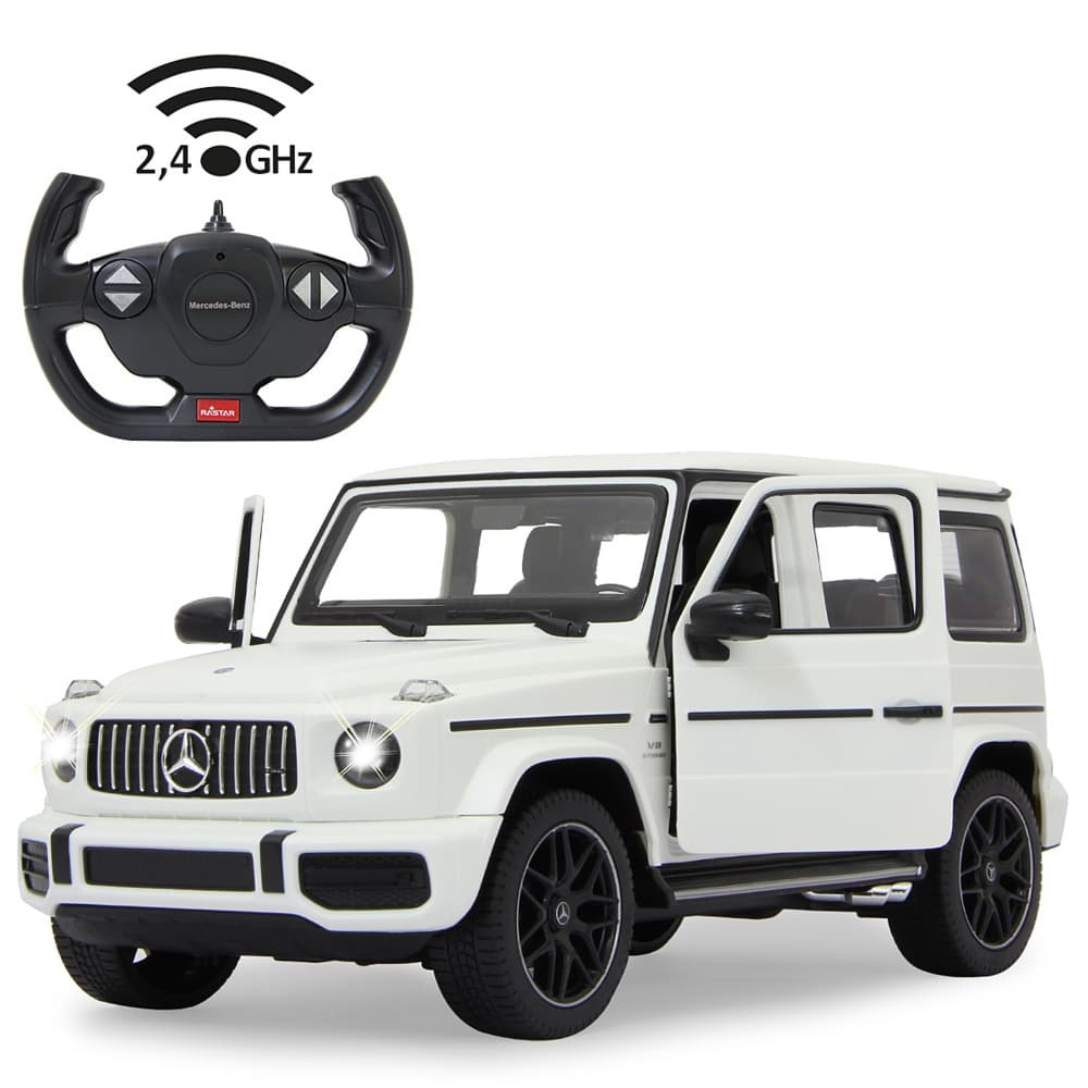 Jamara - Mercedes-Benz AMG G63 1:14 weiß 2,4GHz A