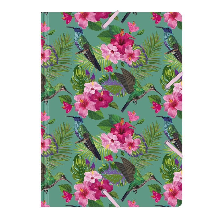Sammelmappe de Luxe A4, Flower Bird