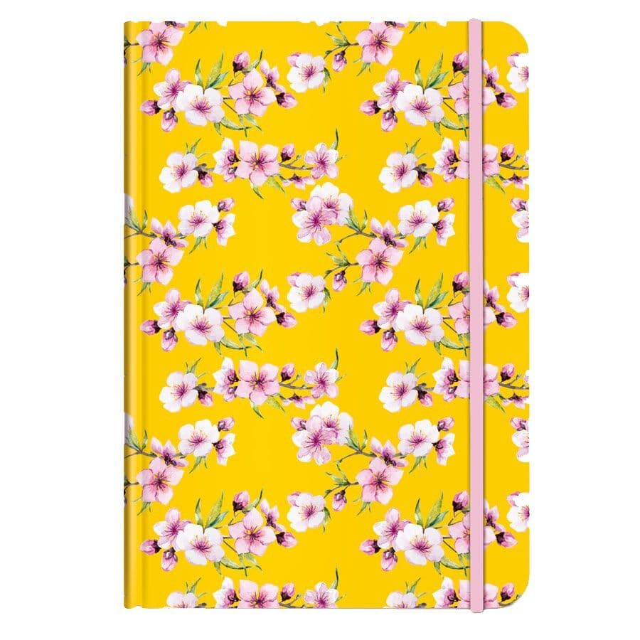 Notizbuch A5 Blüten gelb