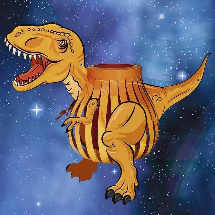 URSUS Laternenzeit Laternen-Bastelset TRex