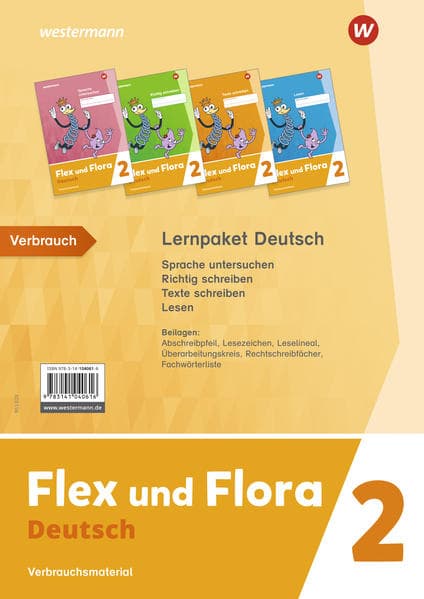 Flex und Flora 2. Deutsch. Paket. Verbrauchsmaterial