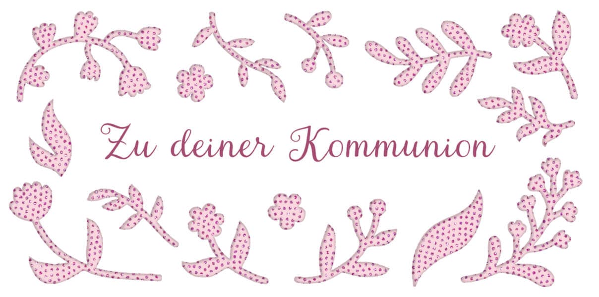Kuvert für einen Geld- oder Gutschein - Zu deiner Kommunion
