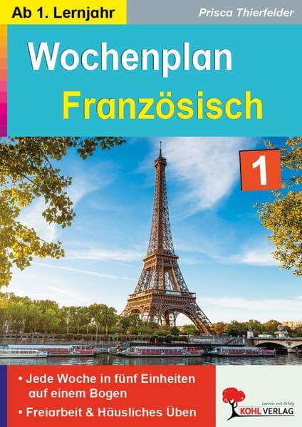 Wochenplan Französisch / ab 1. Lernjahr