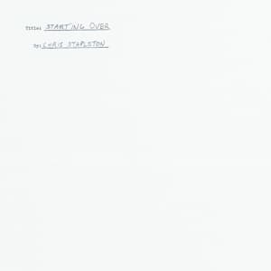Starting Over (2LP)