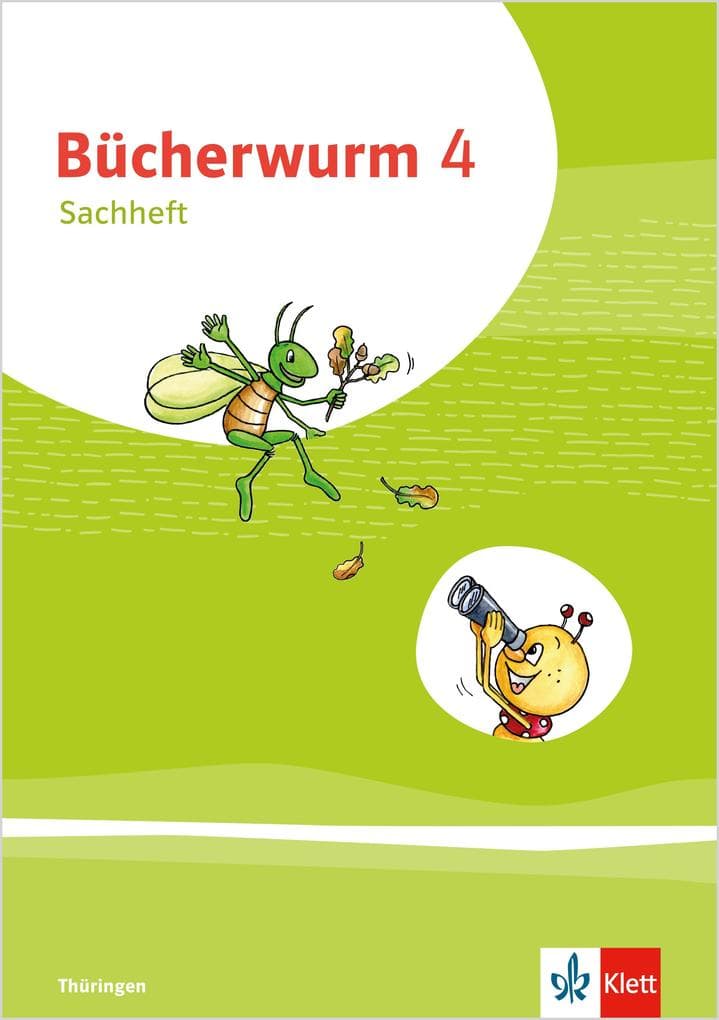 Bücherwurm Sachunterricht 4. Arbeitsheft mit Reisefibel Klasse 4. Ausgabe für Thüringen ab 2019