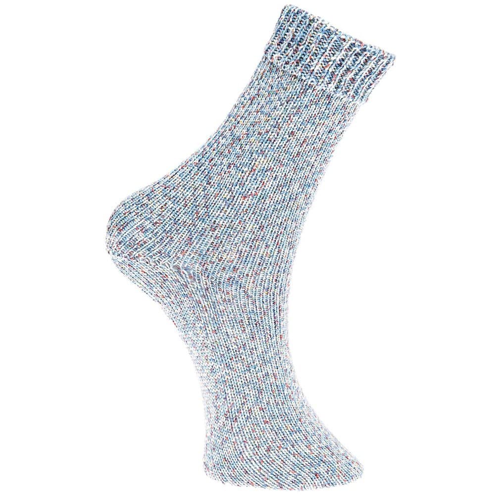 Sockengarn Superba Bamboo 4-Fädig, Konfetti Blau