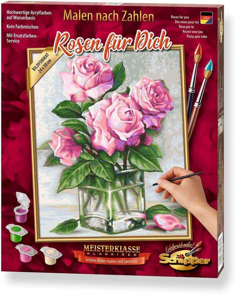 Schipper Malen nach Zahlen - Rosen für Dich