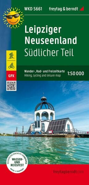 freytag & berndt Wanderkarte WKD 5661 Leipziger Neuseenland - Südlicher Teil 1:50.000