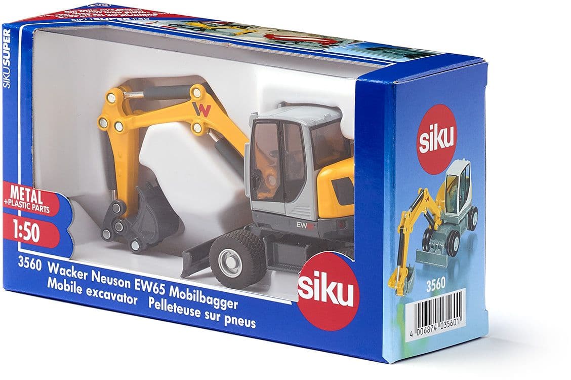SIKU Super - Wacker Neuson EW65 Mobilbagger