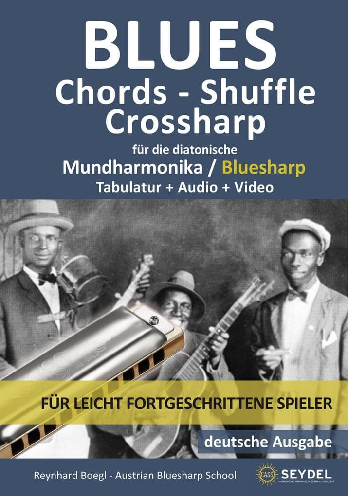 Blues für die "Bluesharp" - Chords, Shuffle, Crossharp