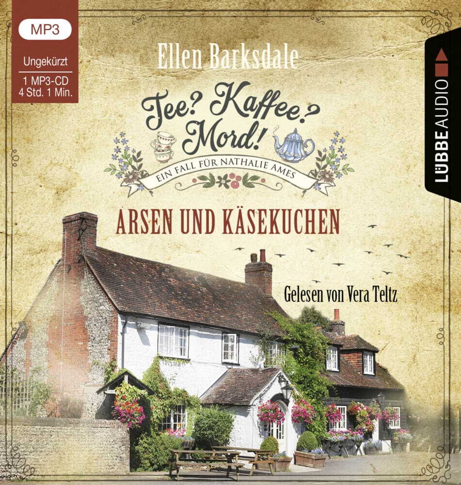 Tee? Kaffee? Mord! - Arsen und Käsekuchen,1 Audio-CD, 1 MP3
