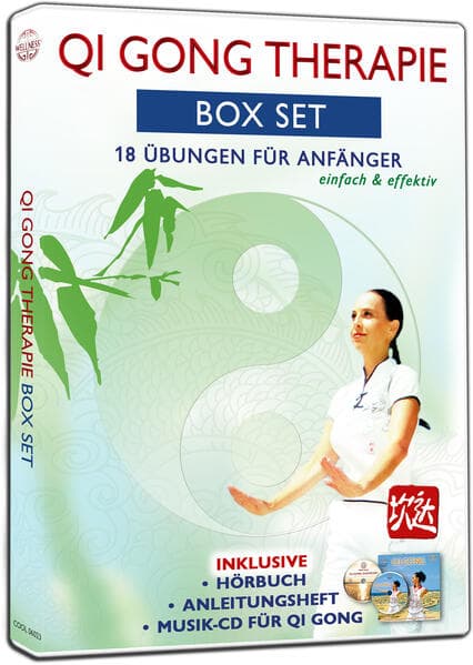 Qi Gong Therapie Box Set:18 Übungen für Anfänger