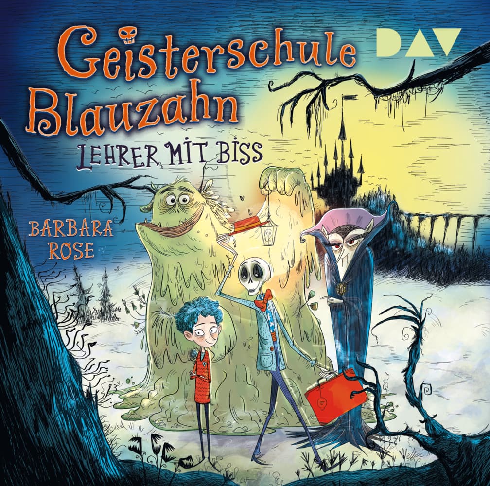 Geisterschule Blauzahn - Lehrer mit Biss,2 Audio-CD