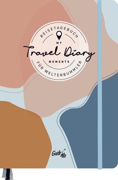 GuideMe Travel Diary "Colors" - individuelles Reisetagebuch