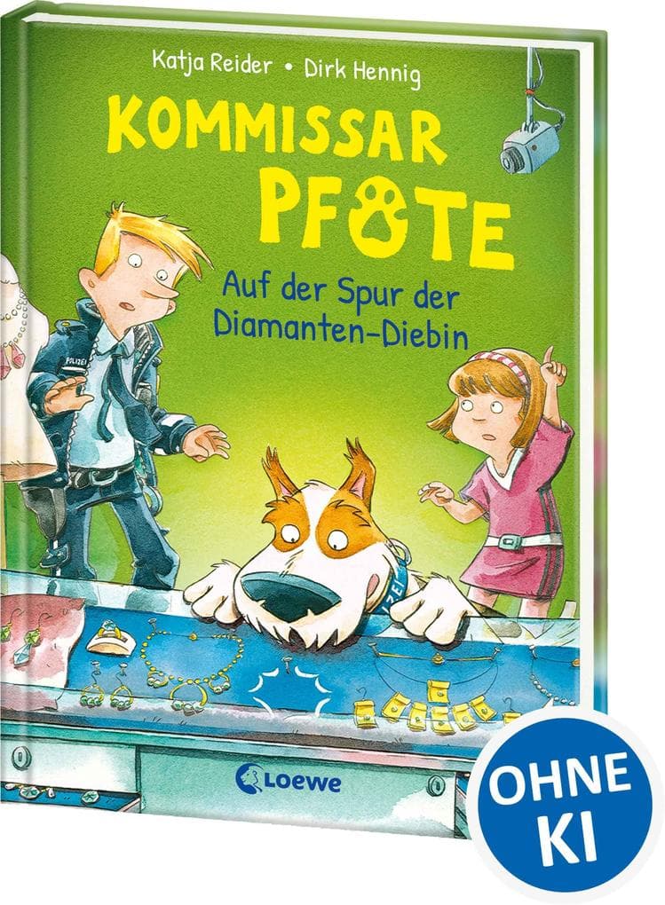 Kommissar Pfote (Band 2) - Auf der Spur der Diamanten-Diebin