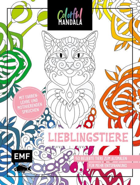 Colorful Mandala - Mandala - Lieblingstiere