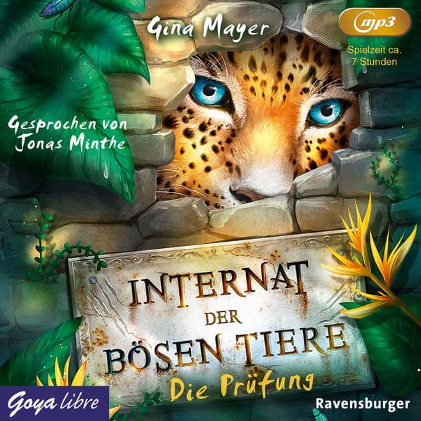 Internat der bösen Tiere - Die Prüfung,1 Audio-CD, 1 MP3