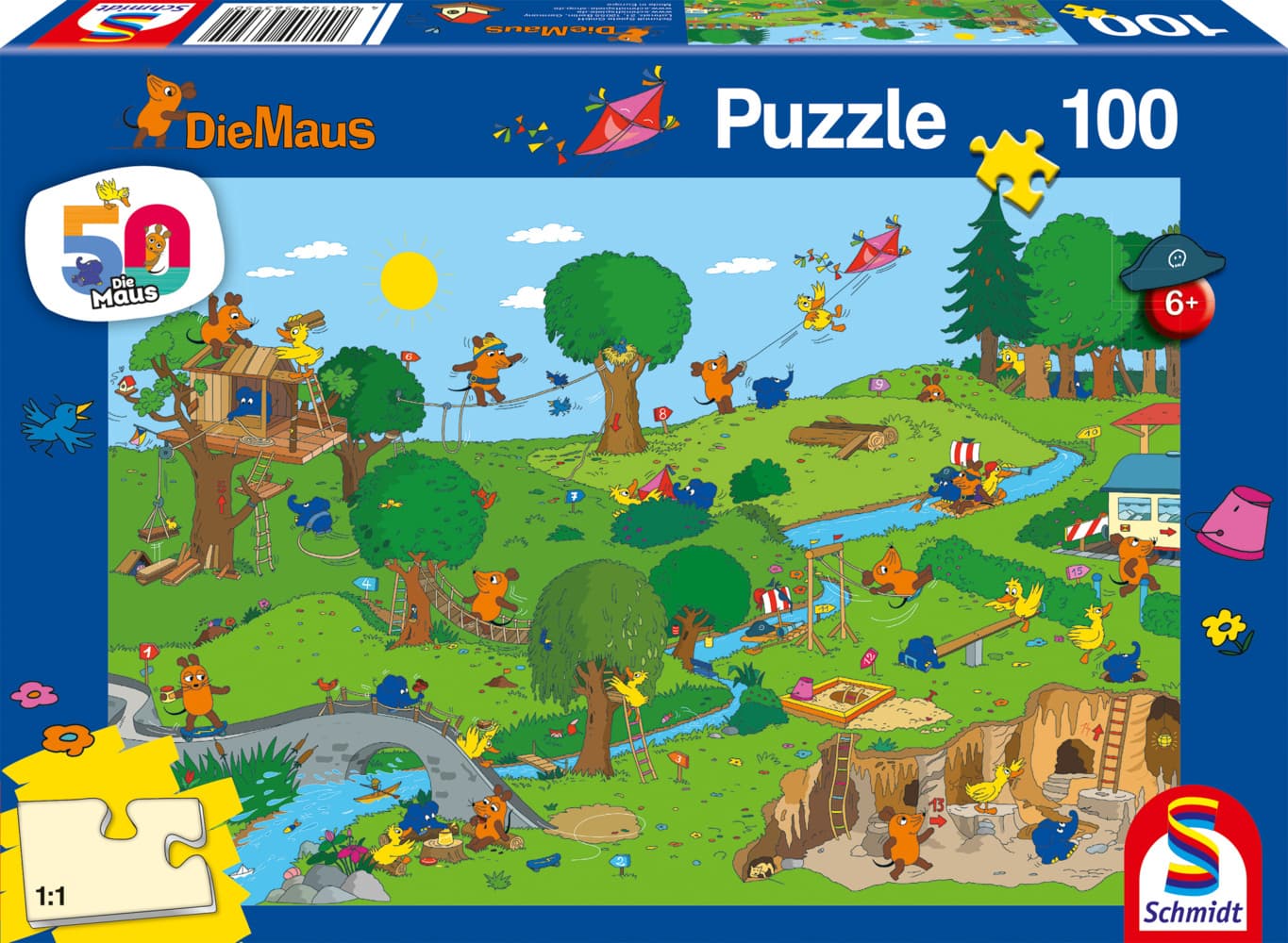 Im Spielpark, 100 Teile Puzzle