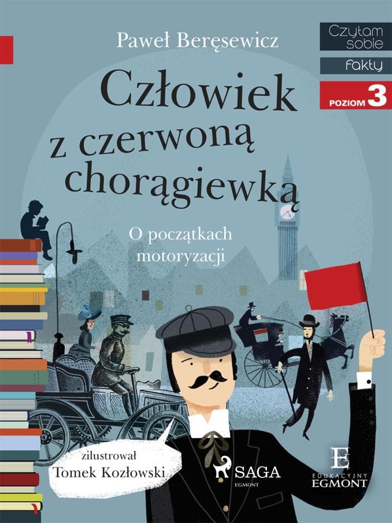 Czowiek z czerwon chorgiewk