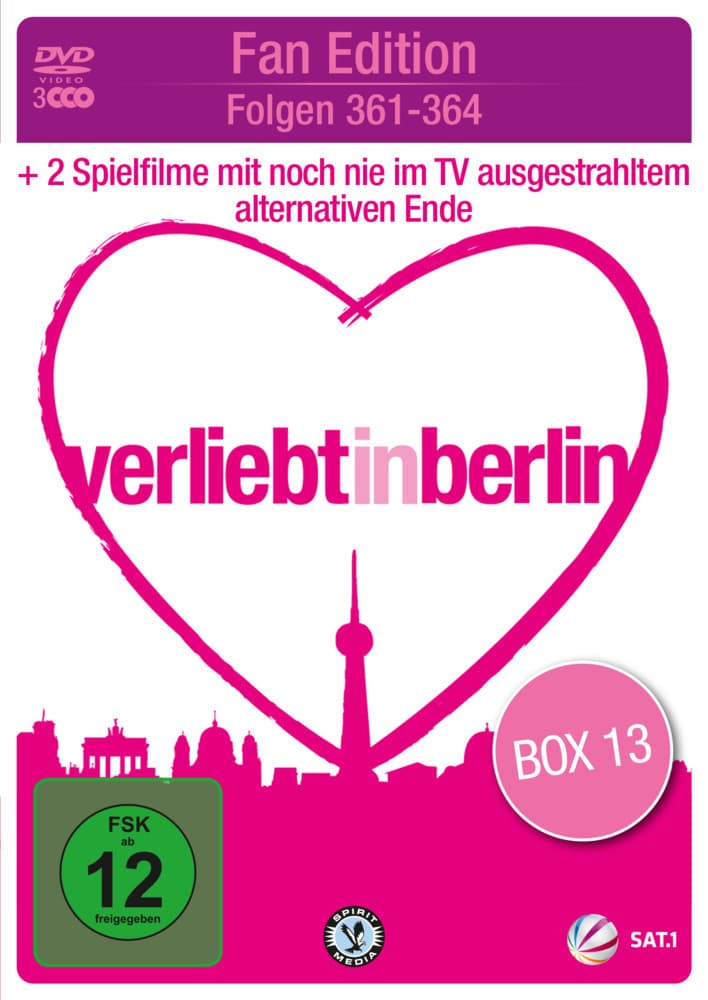 Verliebt in Berlin. Box.13, 3 DVD,3 DVD-Video