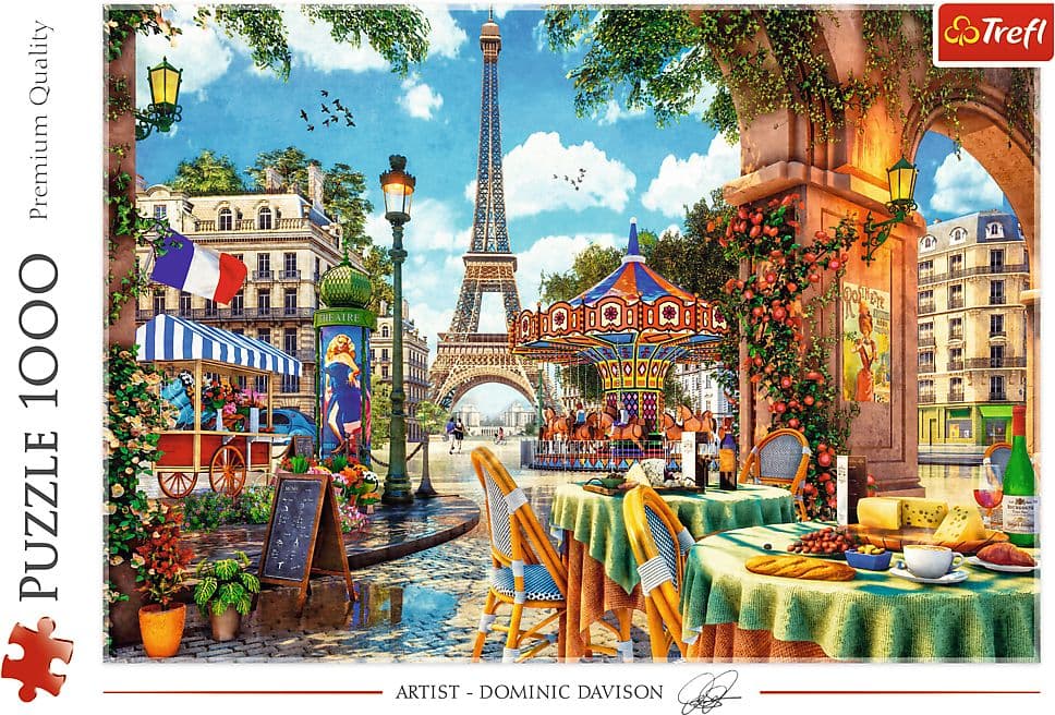 Trefl - Puzzle - Pariser Morgen, 1000 Teile
