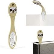 Flexilight Leselicht (Faultier) | 2 in 1 Leselampe & Lesezeichen | LED Leselicht | Geschenk für Leser, Buchliebhaber | Deutsche Ausgabe