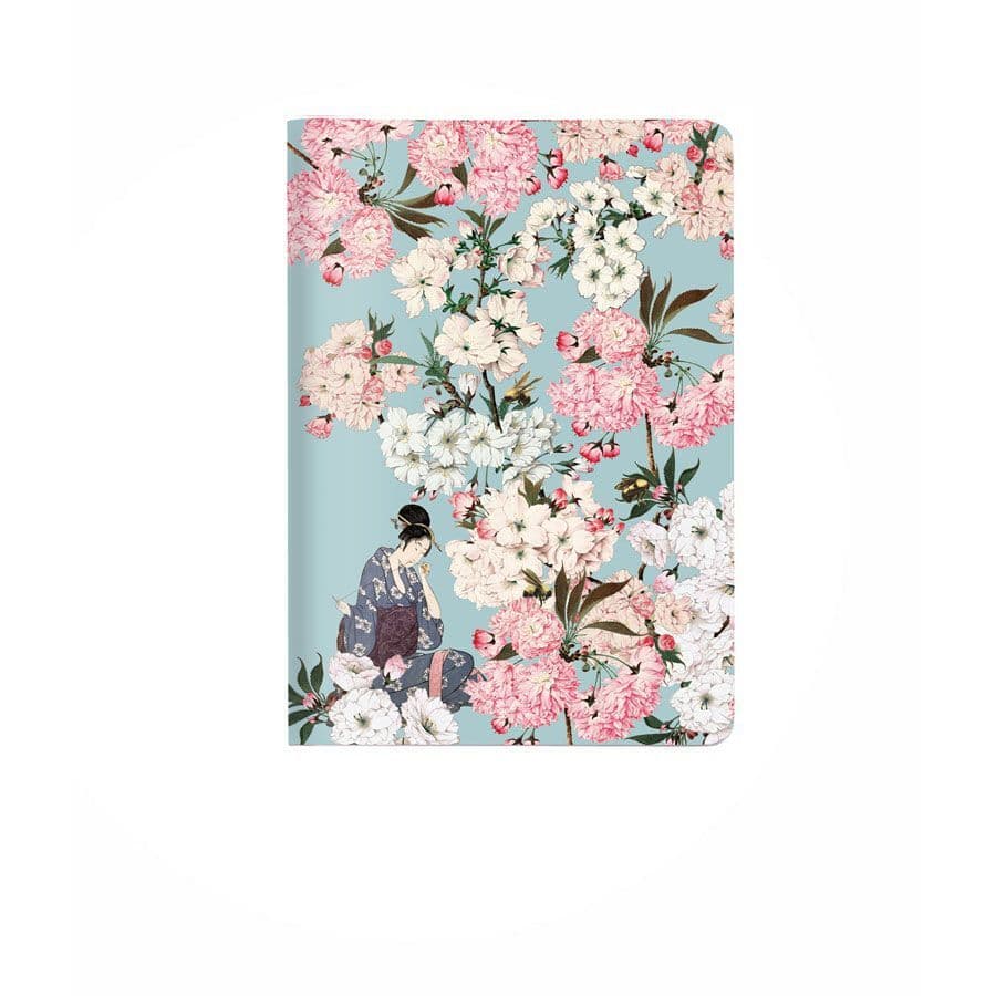 Heft A6 kariert, Geisha