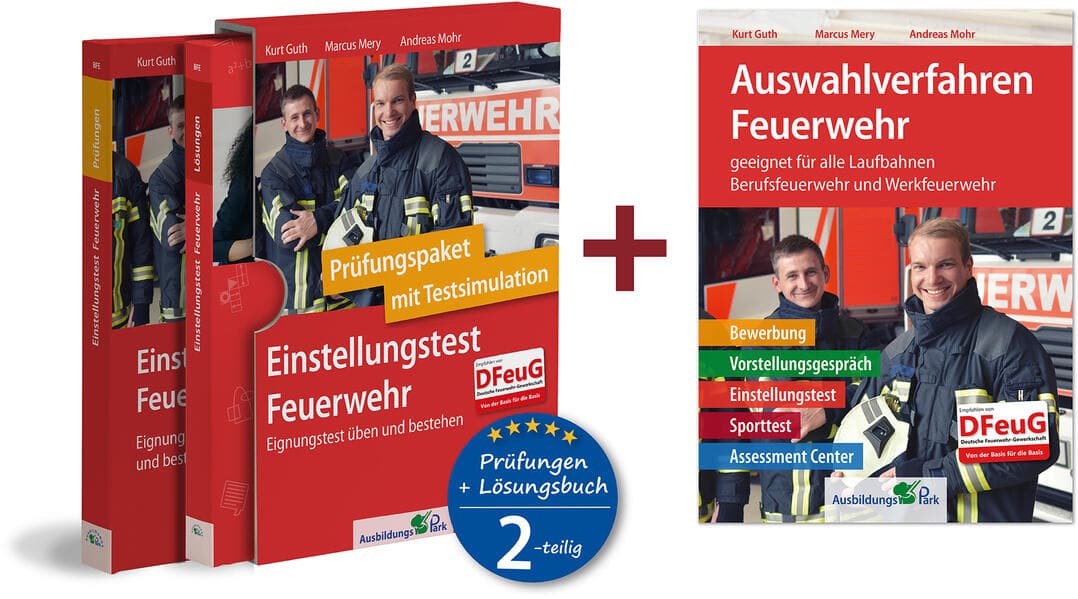 Paket - Einstellungstest + Auswahlverfahren Feuerwehr