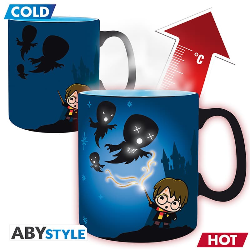 ABYstyle - HARRY POTTER Chibi Thermoeffekt Tasse Expecto Patronum