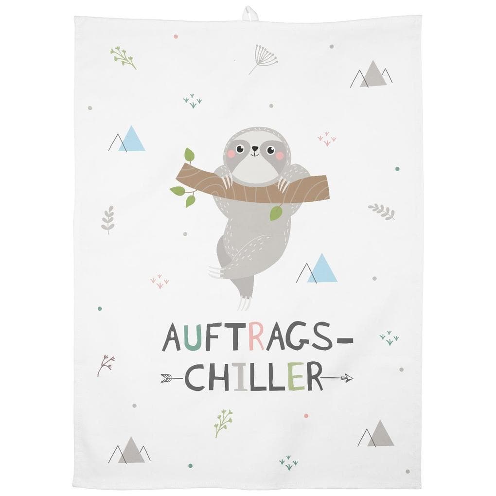 GRUSS & CO 47094 Geschirrtuch Faultier Chiller