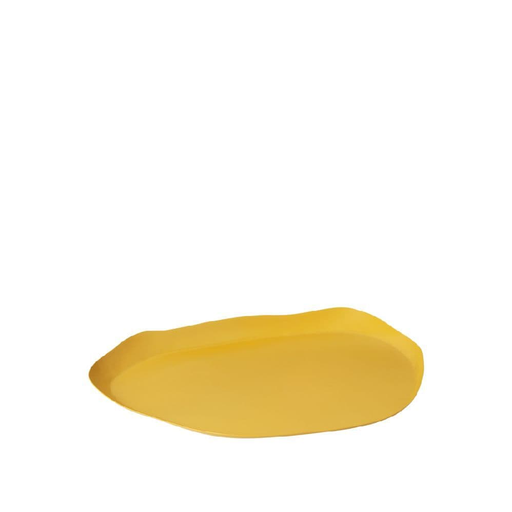 Broste copenhagen Platte 'Mie' Tawny Olive Yellow