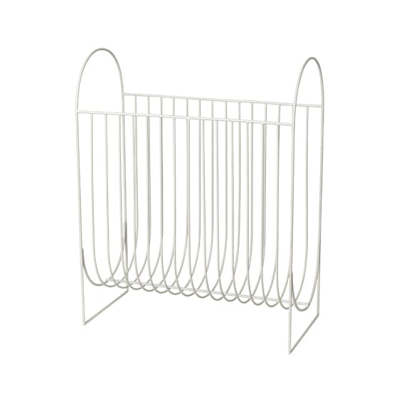 Broste copenhagen Zeitungsständer 'Maggie' Rainy Day Light Grey
