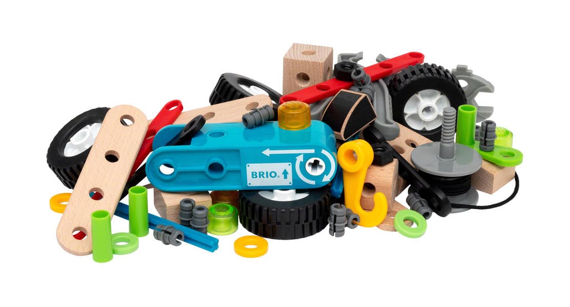 BRIO - Builder Nachziehmotor-Konstruktionsset