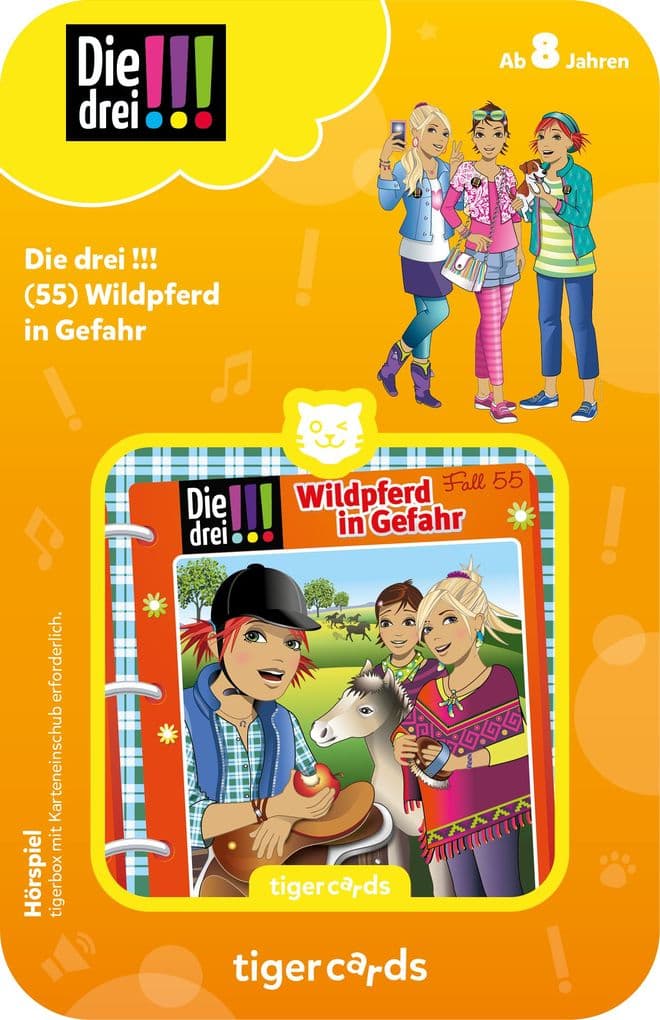 tigercard - Die drei !!! - Folge 55: Wildpferd in Gefahr