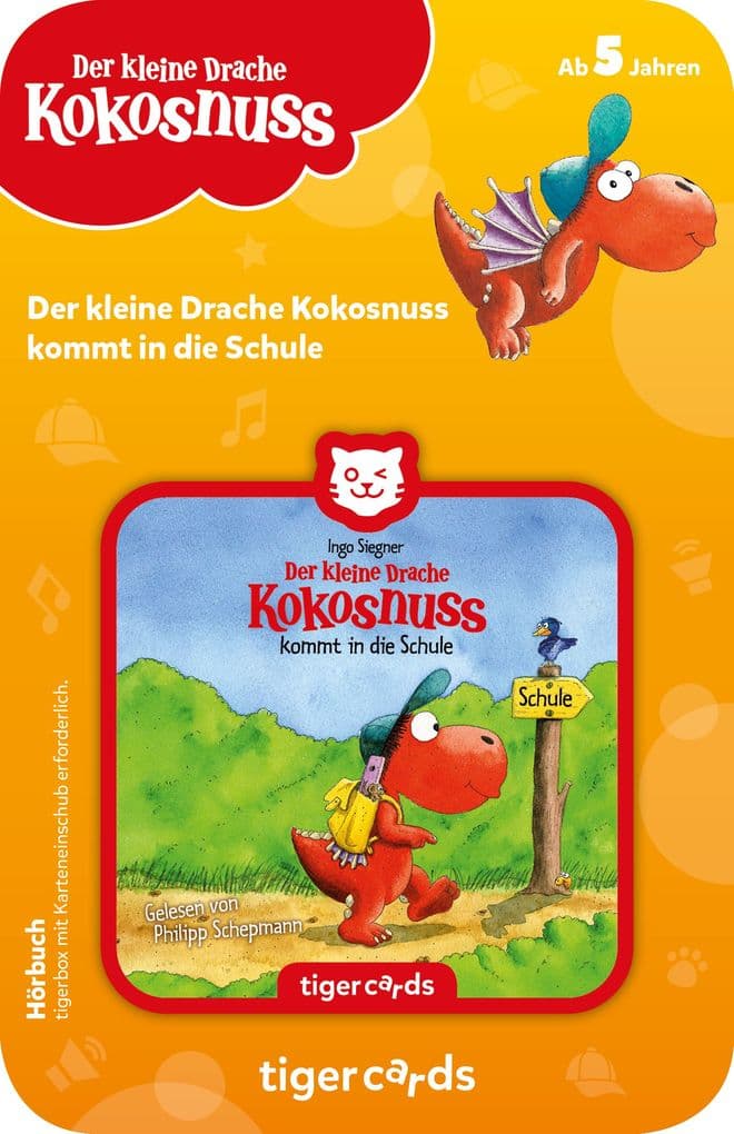 tigercard - Der kleine Drache Kokosnuss - kommt in die Schule